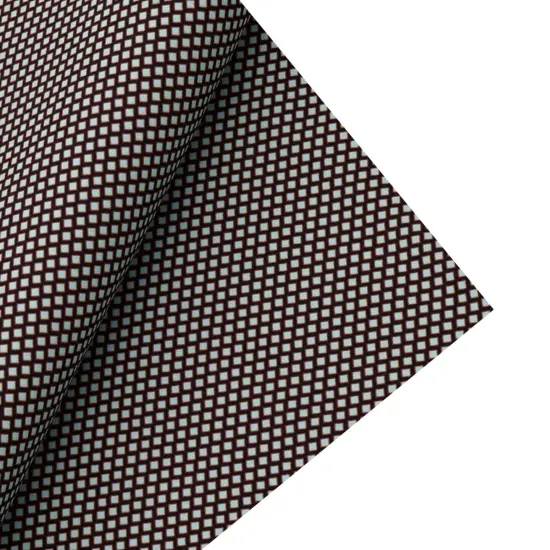 Mini Argyle Print Recycled Spandex Fabric {6}