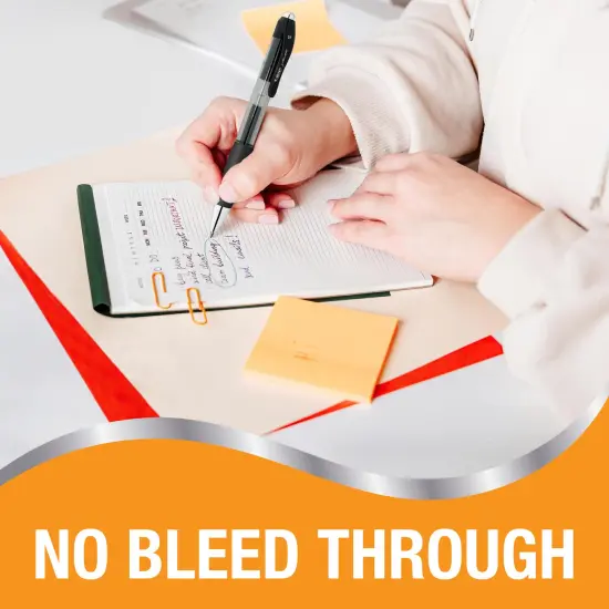 BIC Gelocity Pro Black Gel Pens, Medium Point (0.7 mm), Smooth Smear-Resistant Black Ink, Ultra Comfortable Grip, 12-Count Pack {6}