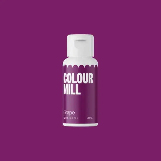 20ml Oil Based Colouring Grape Rich Vibrant Gel Colour Perfect For Buttercream Chocolate Cake Ganache {3}