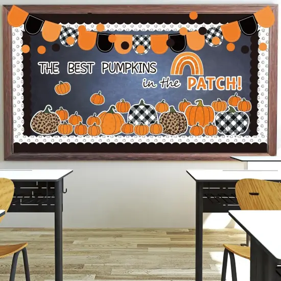 154PcsPumpkin Bulletin Board Decoration {4}