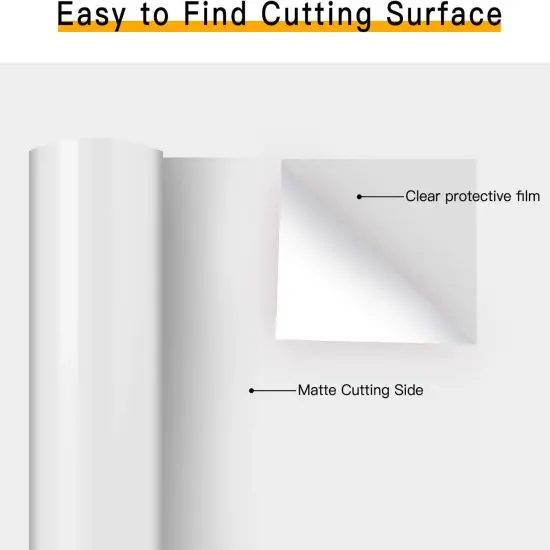 HTV Vinyl Rolls Heat Transfer Vinyl - 12" x 35ft White HTV for Shirts {5}