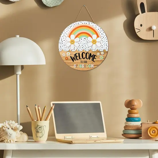 Boho Classroom Welcome Sign {4}