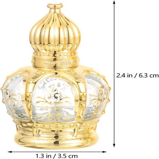 2 Pcs Catholic Glass Water Bottles - 10ml {3}