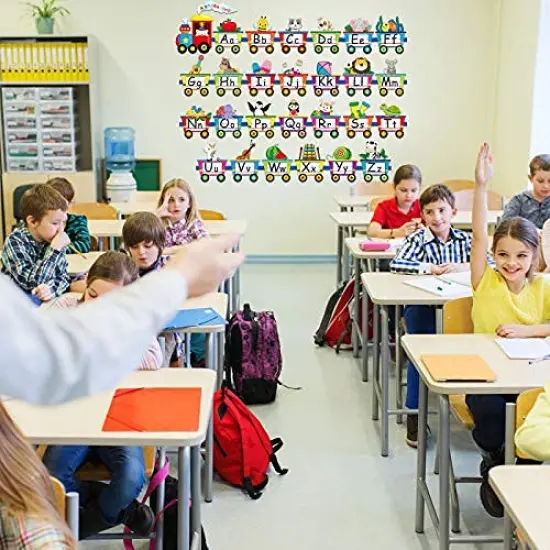 Alphabet Wall Sticker Early Learning Classroom {5}