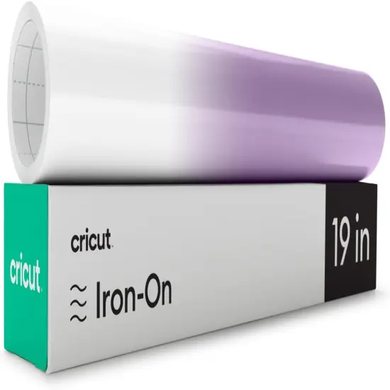 UV-Activated, Color-Changing Iron-On White - Violet {1}