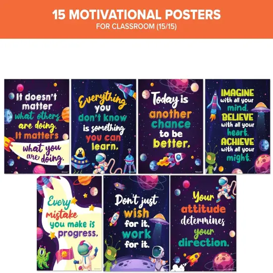 15 Motivational Space Themed Classroom Decor {3}