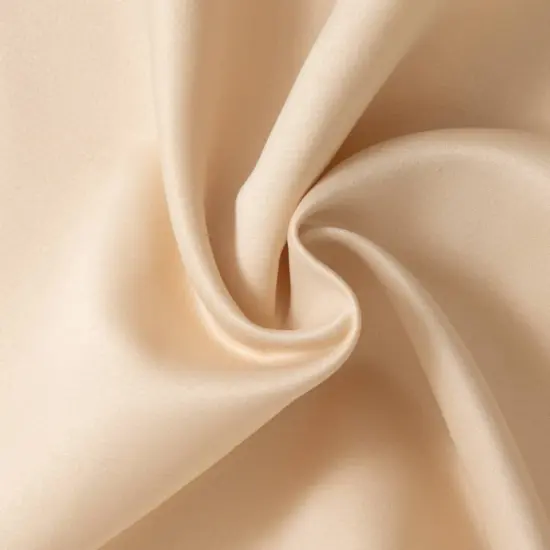Cream Sateen - Beige/Tan/Taupe Plain/Solid Upholstery Fabric 109 Inches" {2}