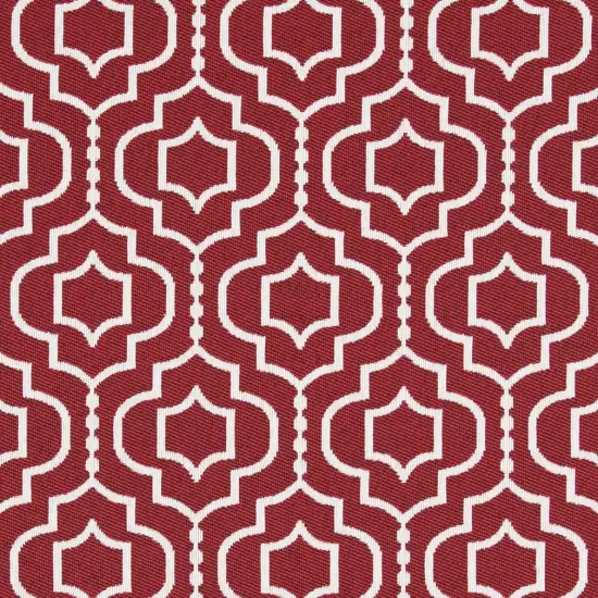Crimson - Red & Burgundy Abstract & Geometric Upholstery Fabric 54 Inches" {1}