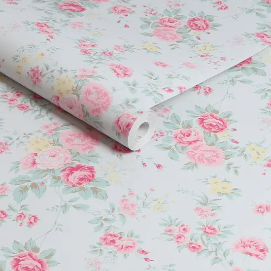 Rachel Ashwell Wild Flower Blue Wallpaper {3}