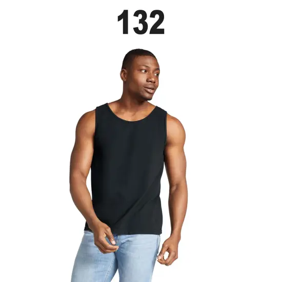 Men's Cotton Tank Top | RADYAN&reg; BLACK {3}