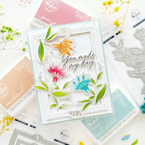 Pinkfresh Studio Stencils 4.25"X5.5" 3/Pkg-Kindness In Bloom {4}