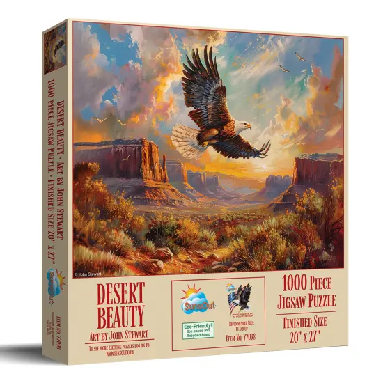 Sunsout Desert Beauty 1000 pc Jigsaw Puzzle 77098 {3}