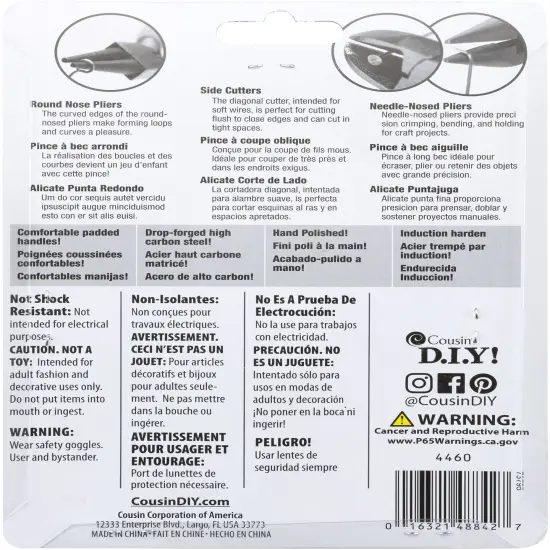 CousinDIY Tool Basics Tool Kit-3pcs {3}