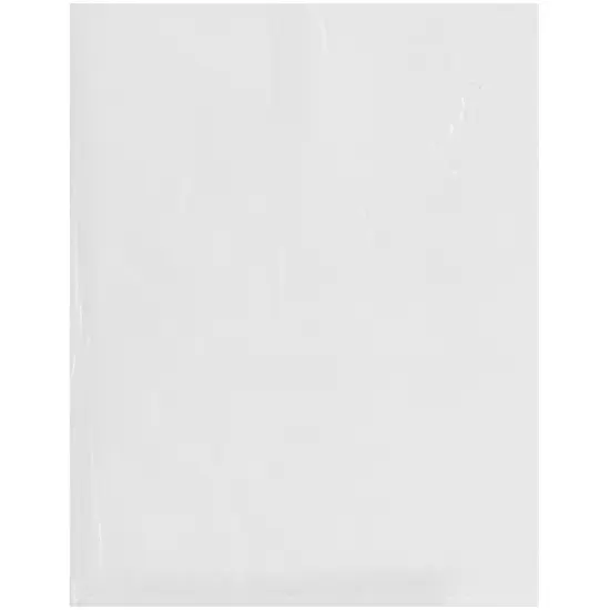 Plymor 14" x 18", 3 Mil Flat Open Clear Plastic Poly Bags {1}