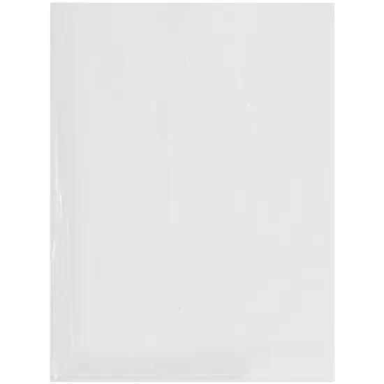 Plymor 9" x 12", 3 Mil Flat Open Clear Plastic Poly Bags {1}