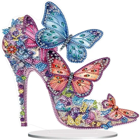 DIY Diamond Desktop Ornament Special Shaped Crystal Diamond Art {1}