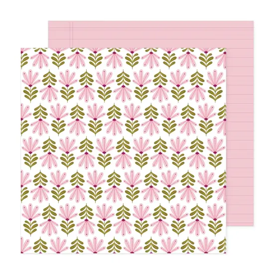 Pink Paislee Joyful Notes Double-Sided Cardstock 12"X12" {2}