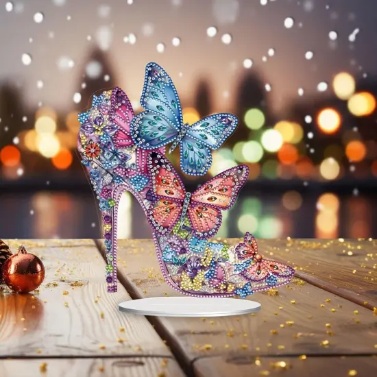 DIY Diamond Desktop Ornament Special Shaped Crystal Diamond Art {3}