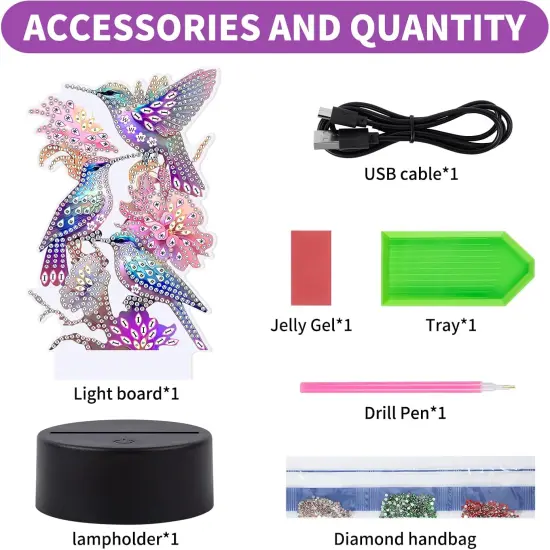 Diamond Painting Night Light {2}