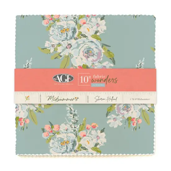 Midsummer 10" Square Pack (Layer Cake) byfor Art Gallery (10WMID) {1}