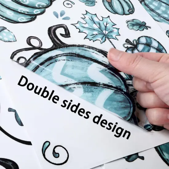 6 Sheets Thanksgiving Fall Decals {4}