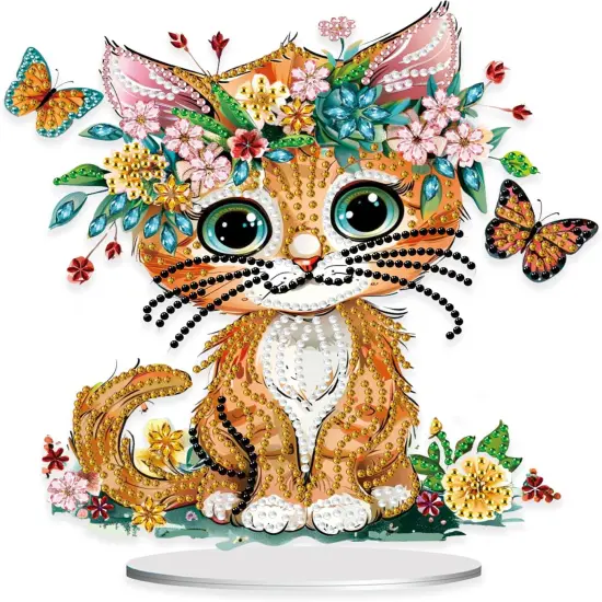 Desktop Diamond Art Ornament Kit {1}