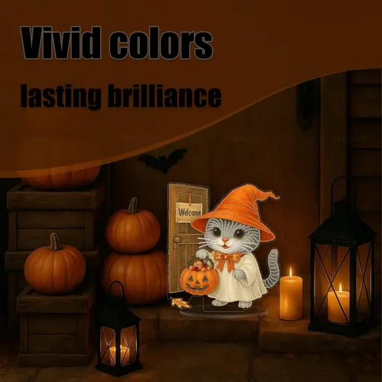 DIY Halloween Diamond Art Tabletop Kit {3}