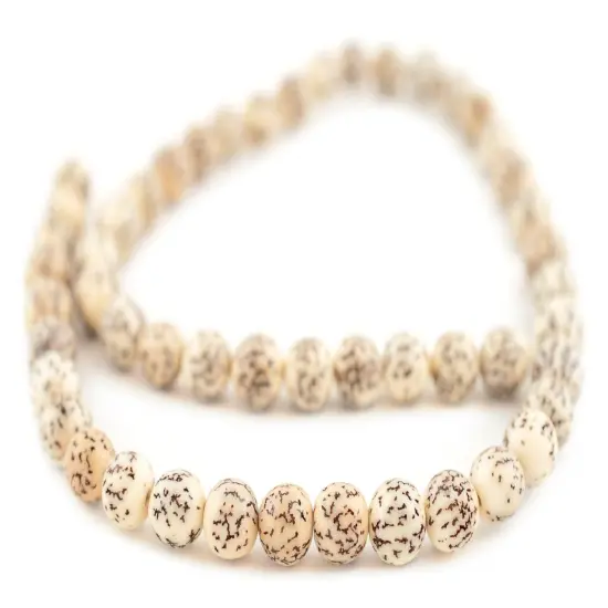 The Bead Chest Cream Natural Round Seed Beads (8mm) {3}