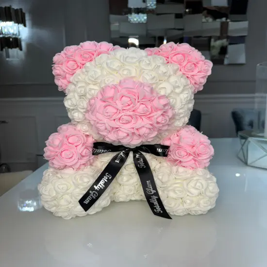 Totally Glam Rose Pink Teddy Bear Birthday, quinceaneras, anniversary, sweet 16, valentines, Mother&rsquo;s Day {1}