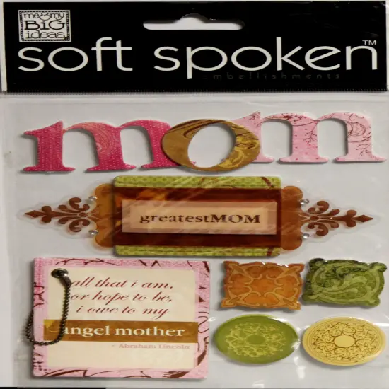 Me & My Big Ideas Mom Dimensional Stickers {1}