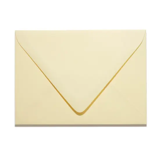 Colorplan CHINA WHITE - 91 Lb. / 135 gsm / 8 pts Matte Premium Cardstock Paper Text A2 Euro Flap Envelopes Bulk Pack of 250 {1}