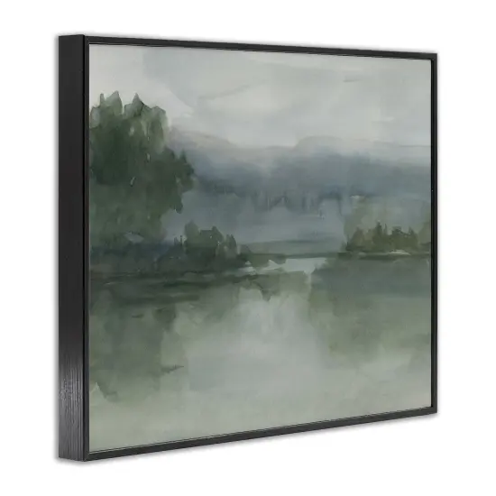 Stupell Industries Muted Lake At Twilight Framed Giclee By Ethan Harper {3}
