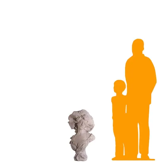 Suzanne Stone Bust Life Size Statue {2}