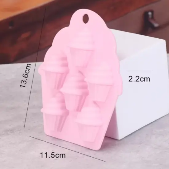 Ice Cream 6 ct Silicone Mold {2}