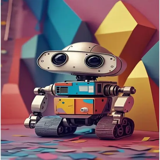 Hill froeistung 5D Robots Diamond Art Painting Kits,DIY Full Round Drill Crawler Diamond Art for Adults,Beginners,Teens,Technological Diamond Art Painting Kit for Wall Decor,12x16inch {1}