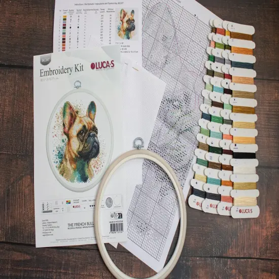 The French Bulldog BC207l Counted Cross-Stitch Kit {6}
