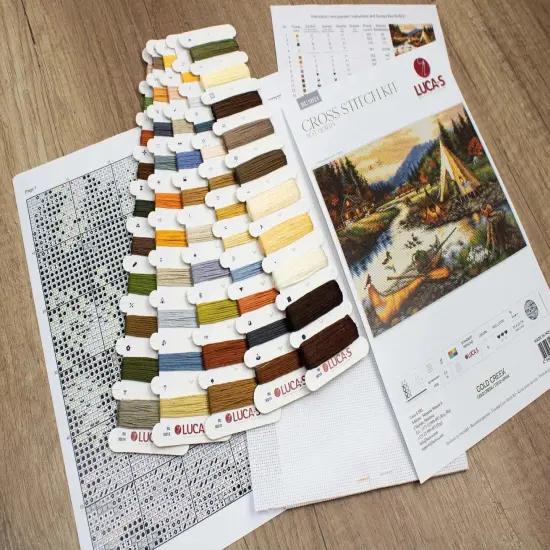 Gold Creek BU5021L Counted Cross-Stitch Kit {4}