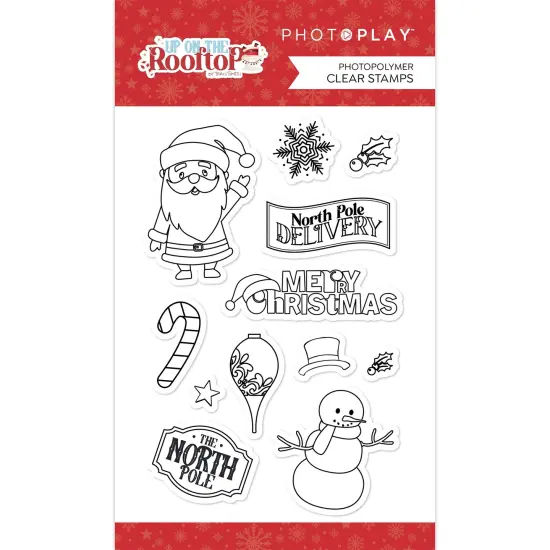 PhotoPlay Photopolymer Clear Stamps-Up On The Rooftop {1}