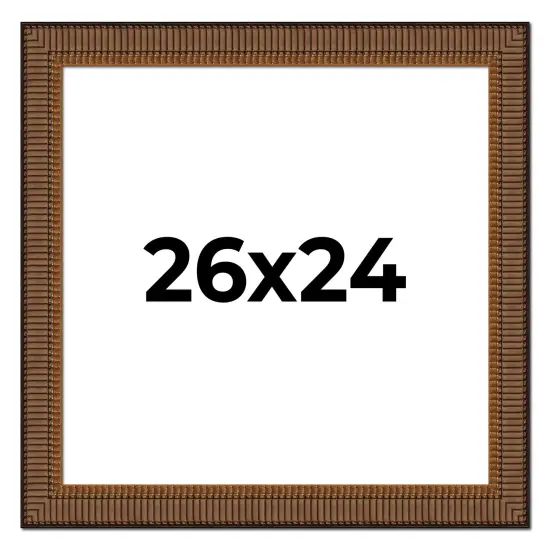 Photo Size Museum Black Picture Frame - UV Acrylic, Foam Board Backing, Hanging Hardware {1}