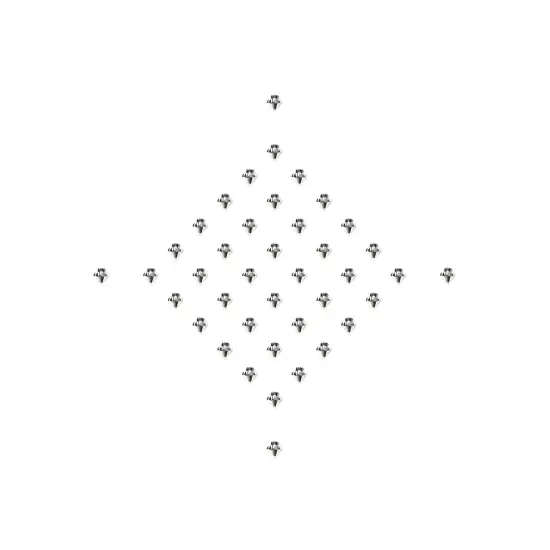 Preciosa 4mm Czech Crystals Bicone Rondelle Beads, 40pcs Crystal Labrador {5}