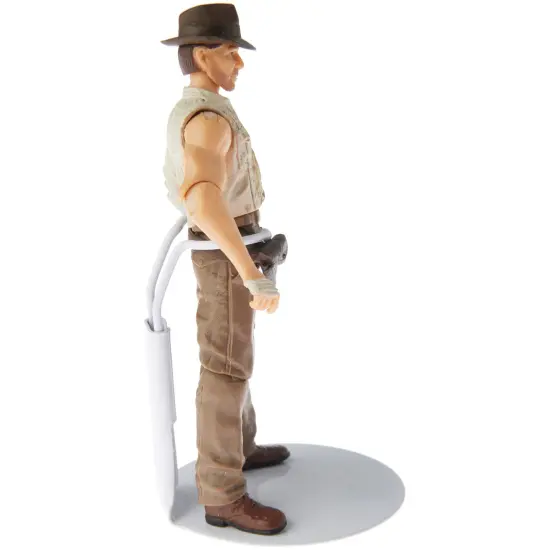 Plymor DSP-20W White Adjustable Action Figure Stand, fits 3.75 and 4 inch Action Figures, Waist is 0.75" - 1" wide, 2.5" -3" around {7}