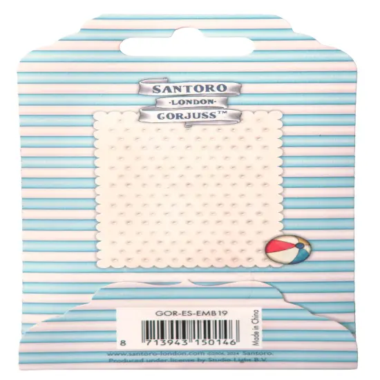 Studio Light Gorjuss Essentials Embossing Folder-Nr. 19, Dots {3}
