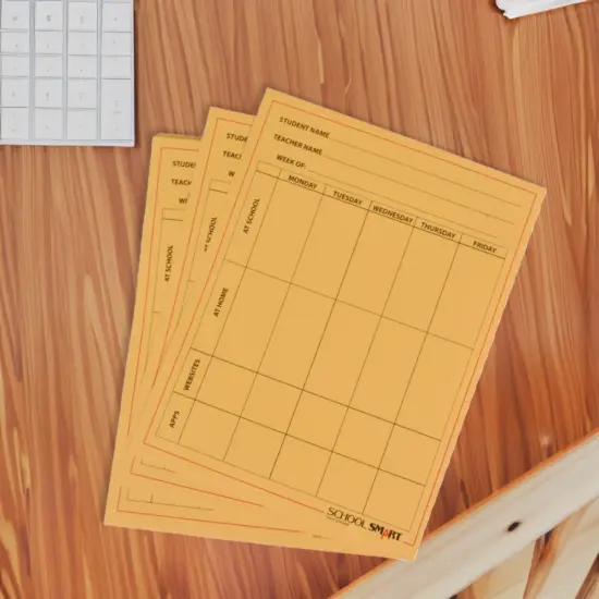 School Smart Take Home Envelope, 10 x 13 Inches, Goldenrod, Pack of 100 {5}