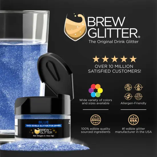 Blue Edible Glitter Spray Pump | Brew Glitter&reg; {3}