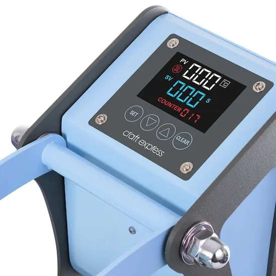 Craft ExpressWorkspace Heat Press-Light Blue {1}