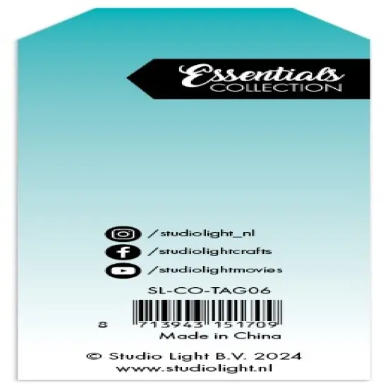 Studio Light Consumables Tag Pad 20/Pkg-Nr. 06, Medium {3}