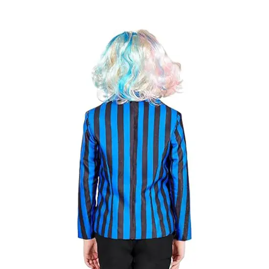 Gothic Girls Friend Blonde Child Costume Wig {4}