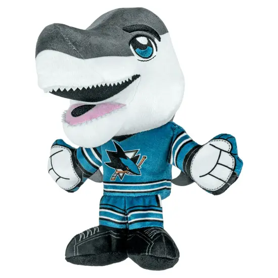 Bleacher Creatures San Jose Sharks SJ Sharkie 8" Kuricha Mascot Plush {3}