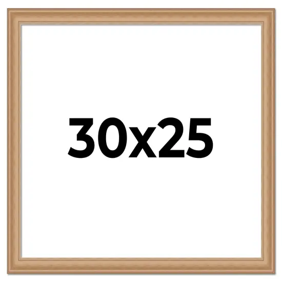 Weathered Yellow Picture Frame - UV Acrylic, Backing Board, Hanging Hardware Included {1}