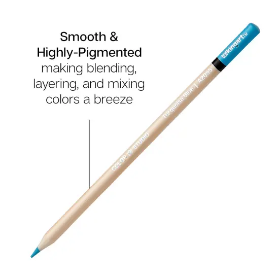 KINGART&reg; Colored Pencil Set, 72 Colors {2}